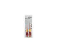 Wiha Jeu de tournevis SoftFinish electric PlusMinus/Pozidriv, 2 pcs sous blister (32282)