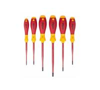Wiha - Jeu De Tournevis Softfinish® Electric Slimfix Torx® Tamper Resistant - 6 Pcs
