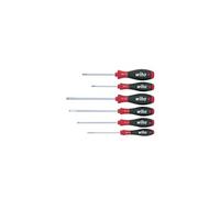 Jeu de 6 tournevis SoftFinish WIHA - Fente/Philips - 07152