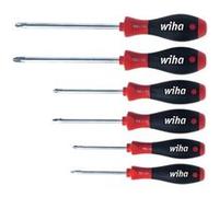 Wiha Jeu de tournevis cruciformes 311K6 SoftFinish Phillips/Pozidriv 6 pièces