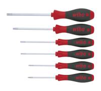 Wiha Jeu de tournevis TORX Tamper Resistant SoftFinish, 6 pièces (362TR K6) - 24506