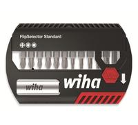 WIHA Jeu d'embouts FlipSelector Standard, 14 pces PH, PZ, TX, 25mm