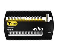 Wiha - Jeu d'embouts 41834 - PH2, T10-T40, PZ1-PZ3 - Acier molybdène vanadium trempé - 1 set