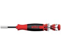 Wiha LiftUp 25 pour l'atelier Jeu de tournevis 12 pièces vis à fente, cruciforme Phillips, Pozidriv, TORX