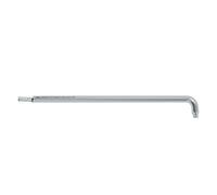 Wiha llen Torx® à tête sphérique pivotante pour les zones difficiles d'accès Stubby, argent titane (40976), T30 x 191 mm, 19,2 mm