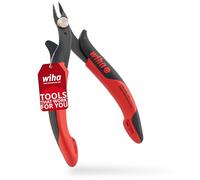 Wiha Pince coupante de précision électronique avec tête pointue sans flanc 130 mm (27388)