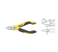 Wiha Pince Coupante Diagonale Professional Esd Tête Large, Pointue Coupe Rase (26821) 115 Mm