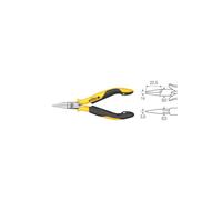 WIHA Pince plate Professional ESD Mâchoires plates, courtes (26806) 120 mm