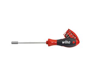 Wiha Porte-embouts DIN3126/ISO1173 9pces fente 6,5/PH 1/2/3/PZD 2/ TX 15/20/25 1/4 po Quantité:1
