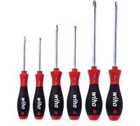 Wiha Jeu de tournevis cruciformes 311K6 SoftFinish Phillips/Pozidriv 6 pièces