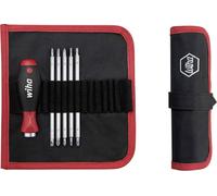 Wiha pour l'atelier Lots de lames de rechange 6 pièces vis à fente, cruciforme Phillips, vis Pozidriv, TORX® intérieur