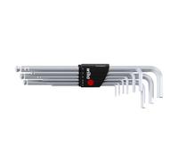 Wiha SB 369 Jeu de clé mâles six pans à tête sphérique 9 pièces dans support compact
