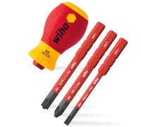 Wiha SB28310101 SB 2831-01 SoftFinish Electric SlimVario Stubby Red Yellow