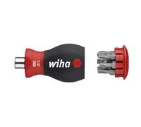 Wiha pour l'atelier Tournevis avec magasin de rangement 1/4\ (6.3 mm) DIN 3126, DIN ISO 1173