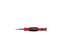 Wiha Screwdriver with LiftUp 25 Magnetic in assortment with 12 bits, 1/4" in blister pack (38605)