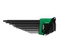 Wiha TORX Jeu de clés mâles coudées T 5, T 6, T 7, T 8, T 9, T 10, T 15, T 20, T 25, T 27, T 30, T 40, T 45 13 pièces
