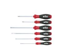 Wiha SoftFinish Jeu tournevis plat/Phillips 6 pcs 07152