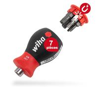 Wiha Stubby / 380103 Porte-embout avec magasin de rangement 1/4" Aimanté (Import Allemagne) Cranberry