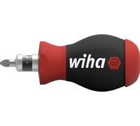 Wiha Stubby pour l'atelier Tournevis porte-embouts 7 pièces vis à fente, cruciforme Phillips, Pozidriv, TORX, 6 pans intérieurs