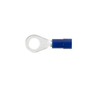 Wiha Terminal de cable plano forma anular aislado 100 ud. según DIN 1.5-2.5 mm², M6 (43959)
