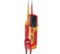 Wiha Testeur de tension et continuité VAT 0,5-1.000 V courant alternatif CAT IV 2 piles AAA (45217)