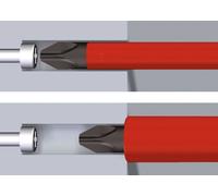 WIHA Tournevis avec magasin d'embouts LiftUp electric TORX® avec 6 slimBits (41157)