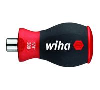 Wiha Tournevis Wiha avec magasin d'embouts magnétique TORX® avec 6 embouts, Stubby, blister 1/4 pouce - 33744