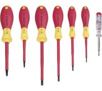 Wiha VDE Jeu de tournevis 7 pièces vis à fente, cruciforme Phillips
