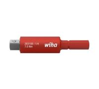 Wiha Adaptateur à chocs slimVario electric 43139 pour douille 1/4 pouce (6 mm) - 1 pièce