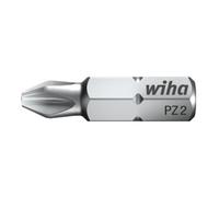 Wiha Embout Standard, Pozidriv, forme C 6,3 (7012 Z) PZ2, 25 mm - 01689