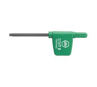 Wiha Wiha Clé mâle avec manche drapeau TORX® oxydé noir (03730) T15 x 45 mm Quantité:1