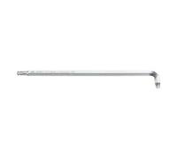 Wiha Wiha Clé mâle TX à tête sphérique avec jambe courte, argent titane (40967) T6 x 80 mm, 6,9 mm Quantité:1