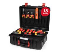 Wiha Wiha Coffret d'apprentissage pour installation électrique 18 pièces VDE I Coffret d'outils d'électricien rempli I Set d'outils pour professionnels et apprentis I Outils d'électricien Quantité:1