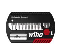 Wiha Wiha Coffret d'embouts FlipSelector Standard 25 mm TX 13 pcs, 1/4" avec clip attache-ceinture sous blister (39056) Quantité:1
