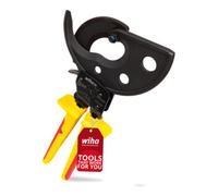 Wiha 46675 Coupe-câble Adapté pour (technique d'isolation) câbles en alu et en cuivre, à 1 ou plusieurs fils 62 mm 500 mm²