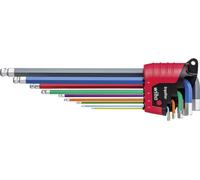 Wiha WIHA - Innen-Sechskant Winkelschraubendreher-Set 6 pans intérieurs Jeu de clés mâles coudées 1.5 mm, 2 mm, 2.5 mm, 3 mm, 4 mm, 5 mm, 6 mm, 8 mm, 10 mm 1.5