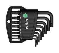 Wiha Wiha Jeu de clés mâles en étui Classic TX PLUS®, 8 pcs, oxydé noir (36459) Quantité:1