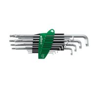 Wiha Wiha Jeu de clés mâles en étui ProStar Tête courte, tête sphérique TX, argent titane, 13 pcs (40979) Quantité:1