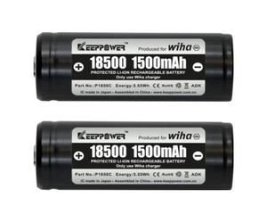 Wiha Wiha Jeu de piles18500 Li-Ion 2 pcs dans un coffret (41914) Quantité:1