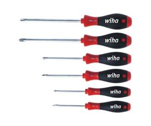 Wiha Wiha Jeu de tournevis SoftFinish® Phillips, Pozidriv 6 pcs (26146) Quantité:1