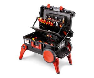 Wiha WIHA Jeu de valises à outils“XXL III electric” 100 pièces, Nombre d'outils : 100 Quantité:1