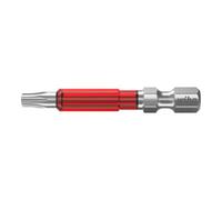 Wiha Jeu d'embouts Torx T15 49 mm – 5 pièces – Acier molybdène‑vanadium trempé (42129)