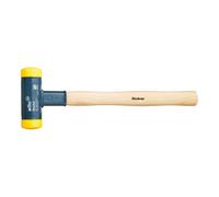 Wiha Wiha Massette à embout plastique sans rebond avec manche en hickory, embout de massette rond (02094) 35 mm Quantité:1