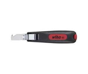 Wiha Wiha Outil de dénudage avec couteau intérieur autorotatif pour câble rond (44618) Quantité:1