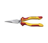 Wiha Pince plate droite à becs ronds 26727 VDE Acier à outils 200 mm