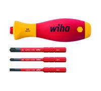 Wiha Wiha Tournevis avec porte-embouts Set SoftFinish slimVario electric 4 pcs avec slimBits Quantité:1