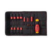 Wiha Wiha Tournevis et douilles 1/4 pouce Set slimVario electric mixte 13 pcs en pochette pliable Quantité:1
