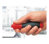 WIHA Wiha Tournevis SoftFinish® TORX® Tamper Resistant (avec alésage) avec lame ronde (28005) T20H x 300 mm