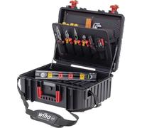 Wiha XL 2 46816 pour électricien, pour les artisans, pour apprentis, pour professionnels, VDE Mallette à outils équipée 41 pièces
