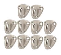 WIHFHGZ 10 Pcs Crochet en Acier Inoxydable 316, Crochet Pare - Chocs Marin, Matériel Bateau Résistant à la Corrosion - Haute Résistance, Installation Facile, Usage Universel Bateaux et